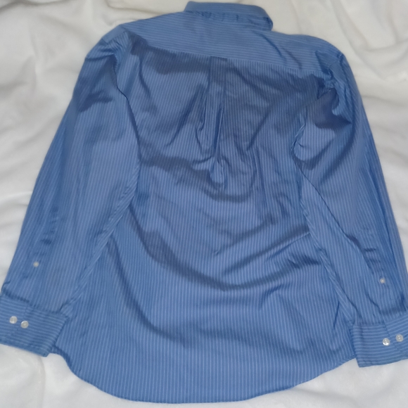 Croft&Barrow Cotton Striped Button-Down Shirt - Picture 6 of 8